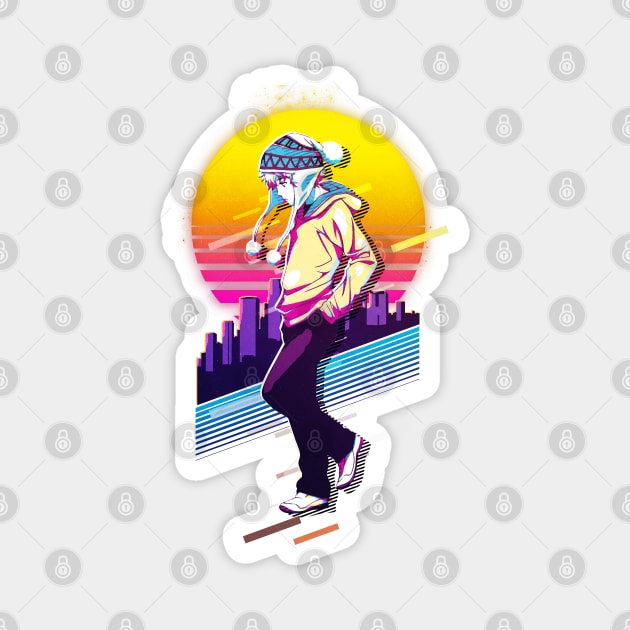 Noragami - Yukine Magnet by 80sRetro