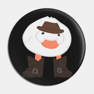 Cowboy duck Pin