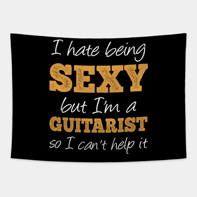 Sexy Guitarist Tapestry by dokgo