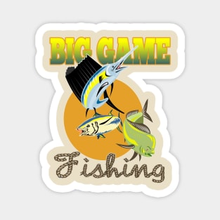 Big Game Fishing Magnet