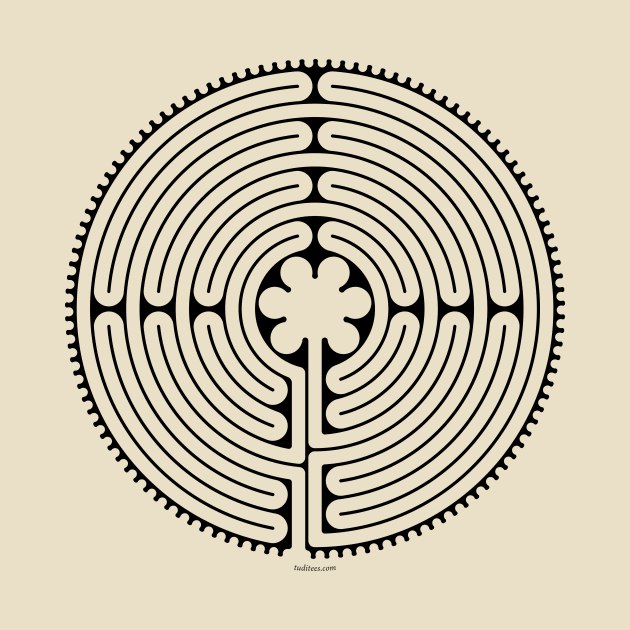 Chartres Labyrinth by tuditees