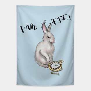 I'm Late! Tapestry