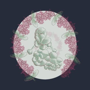 Succulent Sprite - sedum sieboldii T-Shirt