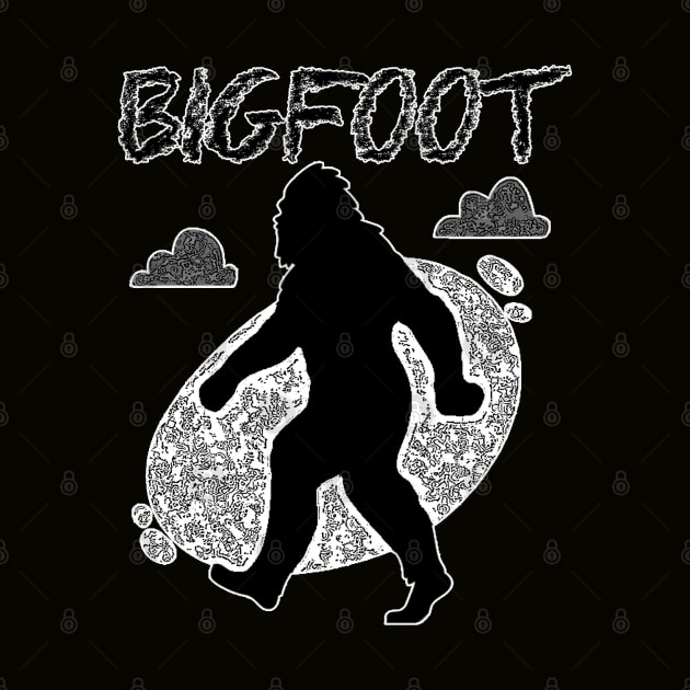 Pop Art Design Bigfoot by kiwodesign