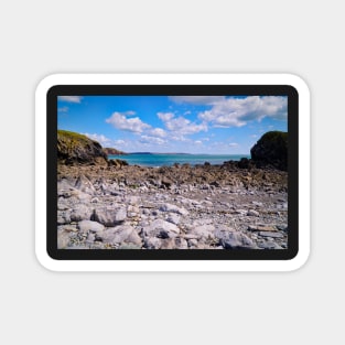 Beach, Rocks & Pebbles - Coastal Scenery - Stackpole Magnet