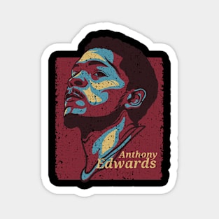 Anthony Edwards - hope style retro Magnet