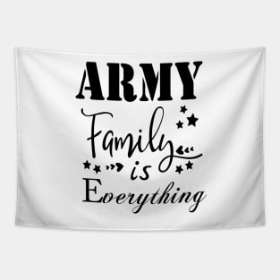 Army Family is Everything Tapestry