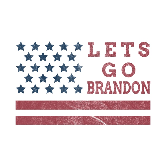 Lets Go Brandon US Flag by Mollie