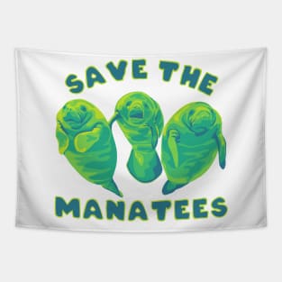 Save the Manatees Tapestry