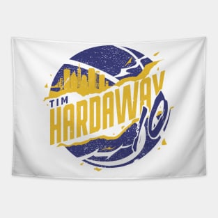 Tim Hardaway Golden State Skyball Tapestry