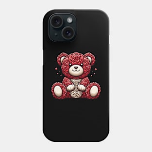 Rose Bear II Phone Case