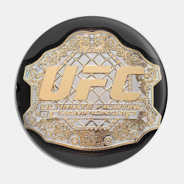 UFC Classic Belt Pin by FightIsRight