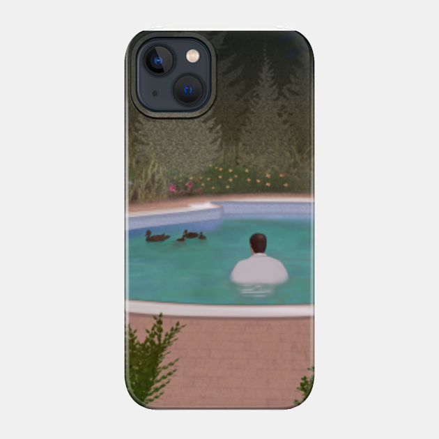 Him, with those ducks.. - James Gandolfini - Phone Case