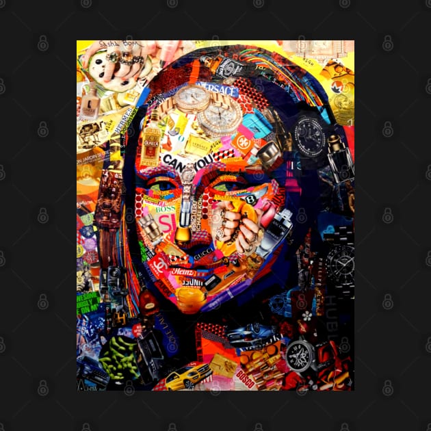 MONA LISA BY LEONARDO DA VINCI - COLLAGE ART by Grunge&Gothic