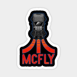 McFly delorean Magnet