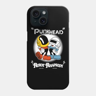 Punkhead - Vintage Cartoon Robot Rhapsody - Rubber Hose Style Dance Phone Case