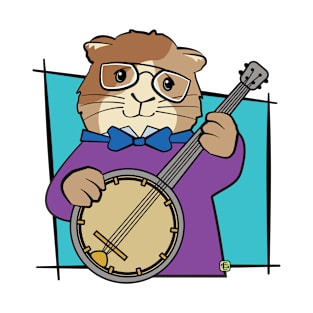 Guinea Pig Banjo Music T-Shirt