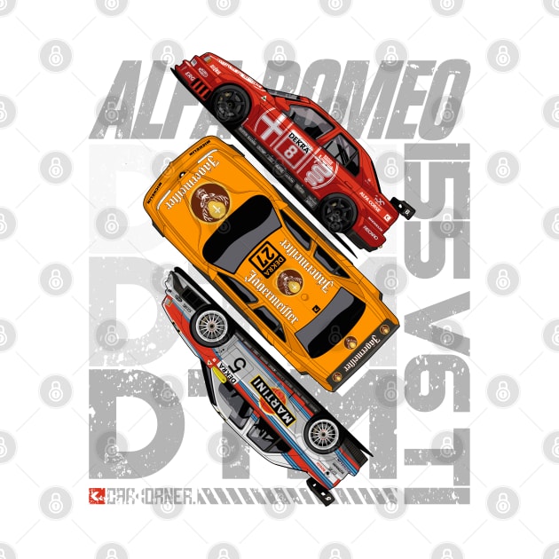 DTM - 155 V6 TI - CarCorner by CarCorner - Automotive Artwork