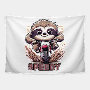 Speedy Sloth Tapestry