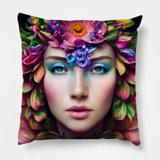 Flowers Queen Pillow