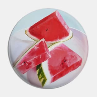 Watermelon painting Pin