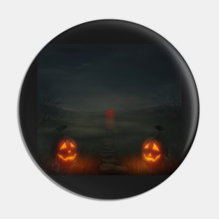 Halloween jack-o'-lanterns Pin