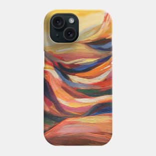 Abstract mountains Phone Case