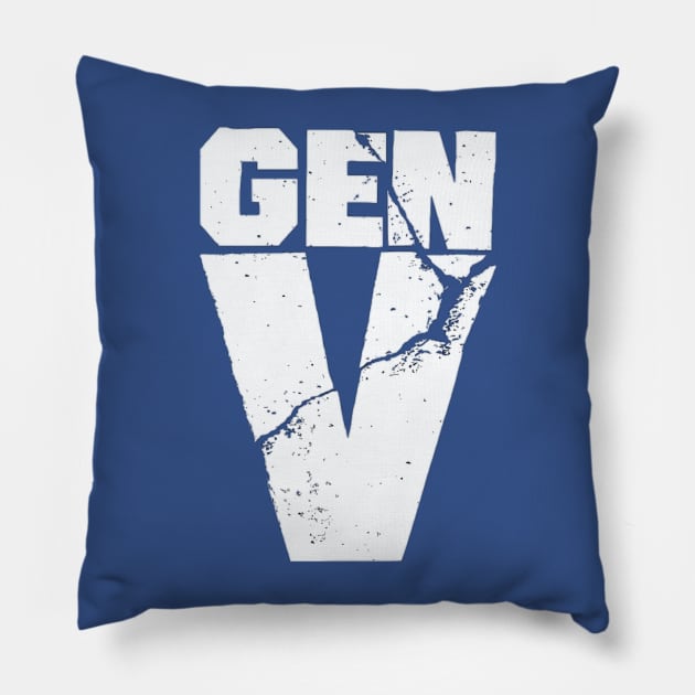 Gen V 2023 tv show Pillow by Axto7