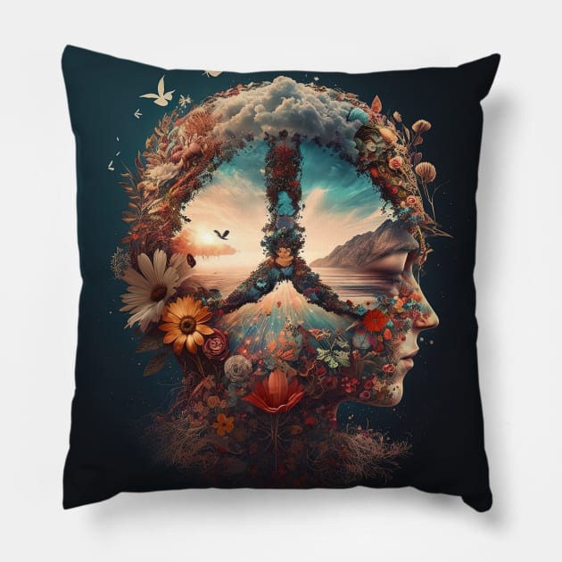 Inner Peace Pillow by Neurotic