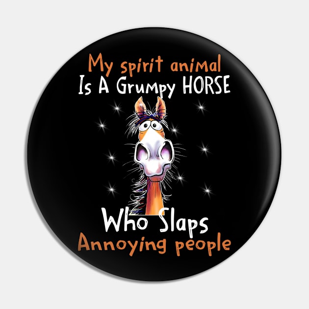 My spirit animal is a grumpy horse Pin by designathome
