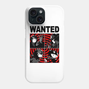 Wanted Poster (Black) Phone Case