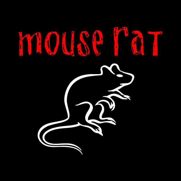 Mouse Rat Parks and Rec Band Shirt by truefriend