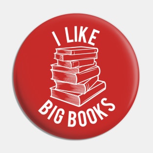 I Like Big Books Pin