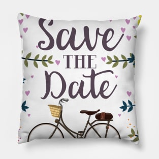 Save the Date Pillow