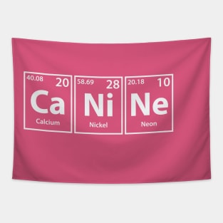 Canine (Ca-Ni-Ne) Periodic Elements Spelling Tapestry