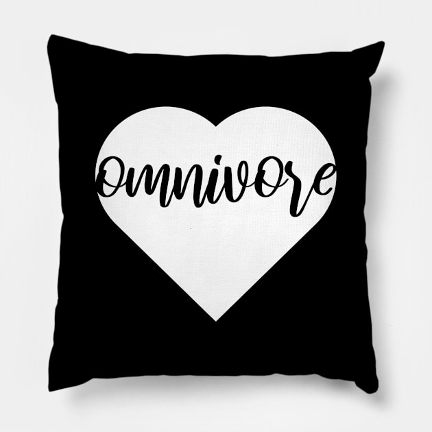 Omnivore Pillow by Galeaettu