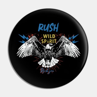 rush the wild spirits Pin