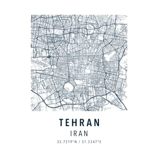 tehran simple map T-Shirt