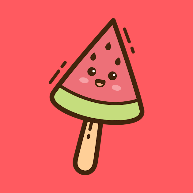 Watermelon Ice Cream by yellowline