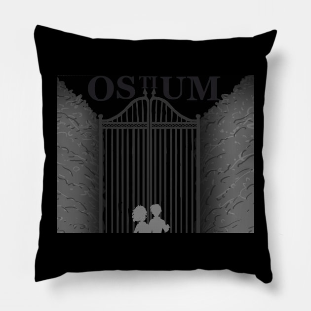The Gate Pillow by The Ostium Network Merch Store