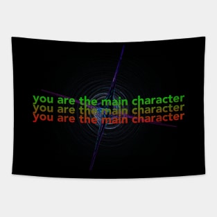 you are the main hero Tapestry