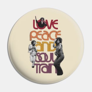 Love Peace And Soul Pin