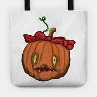 Pumpkin smiling Tote