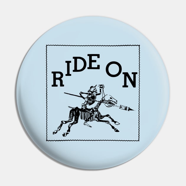 Ride On Pin by TheCosmicTradingPost