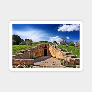 The Treasury of Atreus - Ancient Mycenae Magnet