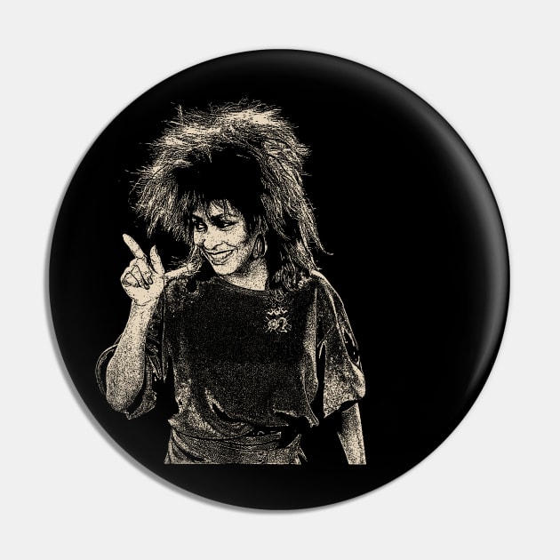 Vintage Tina turner Pin by jadul499