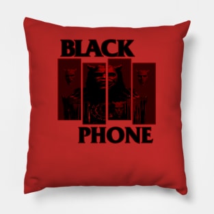 Black Phone Pillow