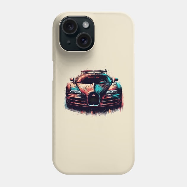 Bugatti Veyron Phone Case by Vehicles-Art