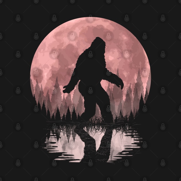 Bigfoot Moon by Tesszero