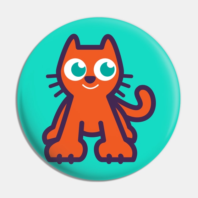 kitty cat Pin by MplusC